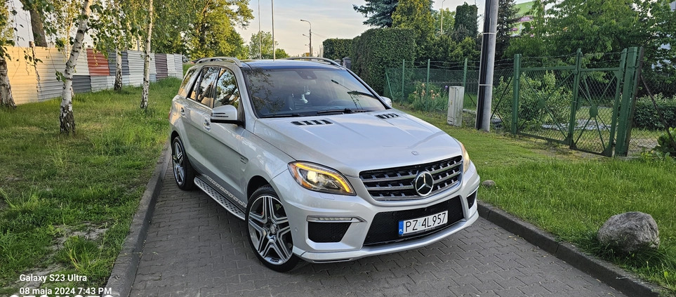 Mercedes-Benz ML cena 155000 przebieg: 163000, rok produkcji 2014 z Swarzędz małe 631